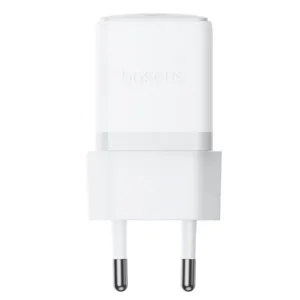 شارژر دیواری 20 وات بیسوس مدل Palm 1C به همراه کابل تبدیل USB-C