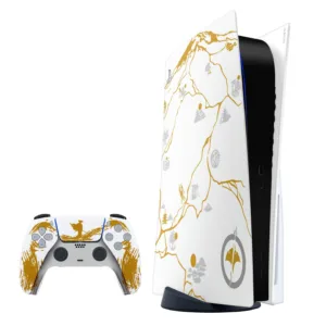 برچسب کنسول بازی هاماگراف مدل پلی استیشن 5 ghost of yotei bundle باندل گوست آف یوتی مناسب دستگاه فت دیسک خور