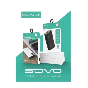 پاور بانک سوو مدل PD-102 22.5W ظرفیت 20000 میلی امپر ساعت