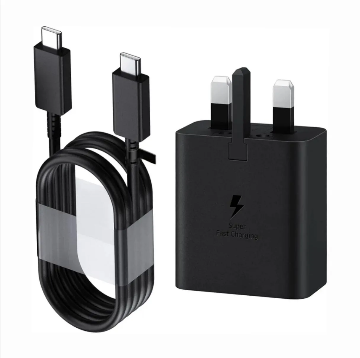 شارژر دیواری 45 وات اس ال وای مدل Super Fast Charge 2.0 به همراه کابل تبدیل USB-C