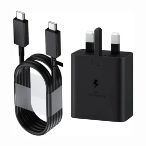 شارژر دیواری 45 وات سامسونگ مدل Super Fast Charge 2.0 به همراه کابل تبدیل USB-C