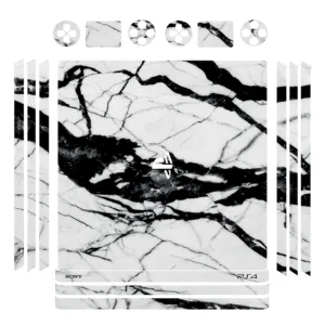 برچسب پلی استیشن 4 پرو توییجین وموییجین مدل marble 02 مجموعه 16 عددی
