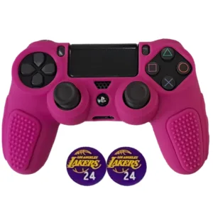 محافظ دسته پلی استیشن ۴ مدل Anti slip PS4418 به همراه روکش آنالوگ