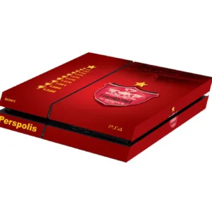 برچسب افقی پلی استیشن 4 فت گراسیپا طرح Red 2