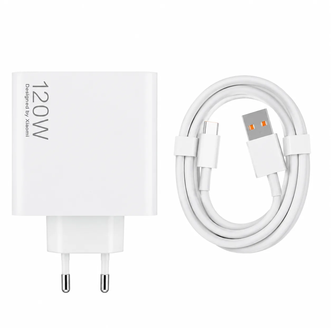 شارژر دیواری 120 وات مدل 120w power adaptor suit به همراه کابل USB-C