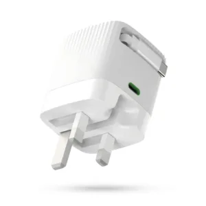 شارژر دیواری 65 وات باخروجی 45 وات +20 وات دارای 2 پورت برند گرین لاین مدل GL-GAN2 به همراه کابل USB-C به طول 0.7 متر