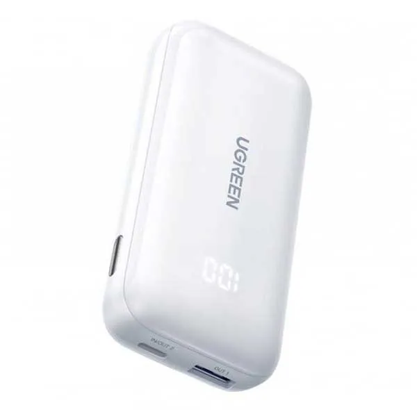 پاوربانک یوگرین مدل PB501 کد 25189 ظرفیت 10000 میلی آمپر ساعت