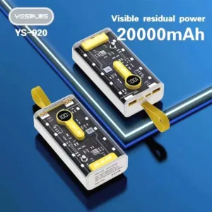 پاوربانک 22.5 وات یس پلاس مدل YS920 ظرفیت 20000 میلی آمپر ساعت