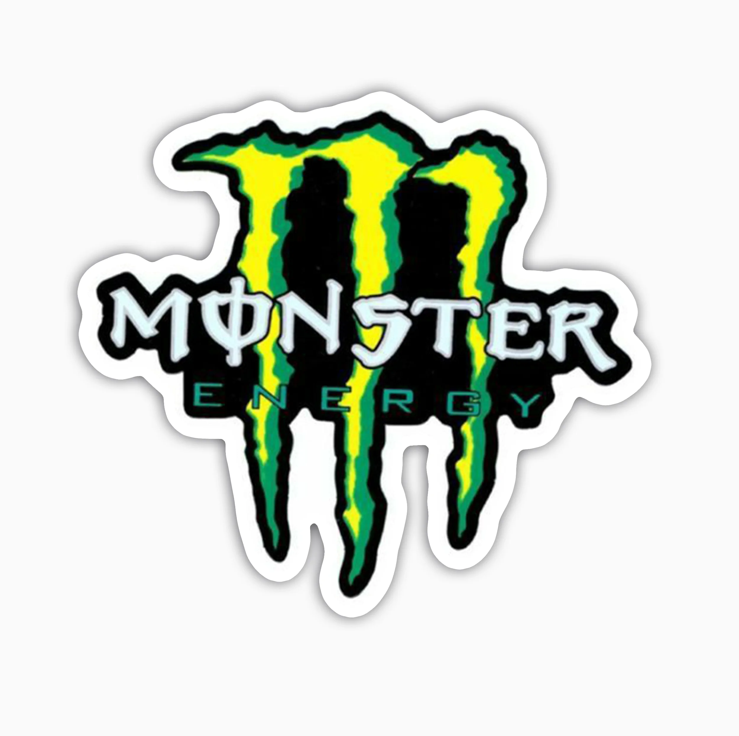 استیکر لپ تاپ و موبایل بووم طرح نوشته مدل Monster کد KT69