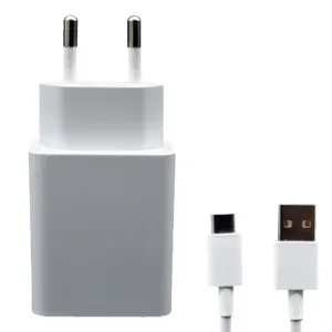 شارژر دیواری  مدل MDY-10-EF/18W به همراه کابل تبدیل USB-C