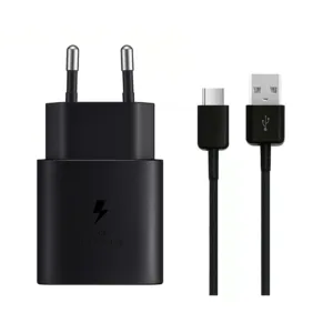 شارژر دیواری مدل 25W به همراه کابل تبدیل USB-C