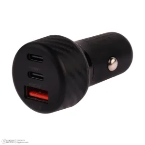 شارژر فندکی 60 وات سه پورت اکسیژن مدل AC-06