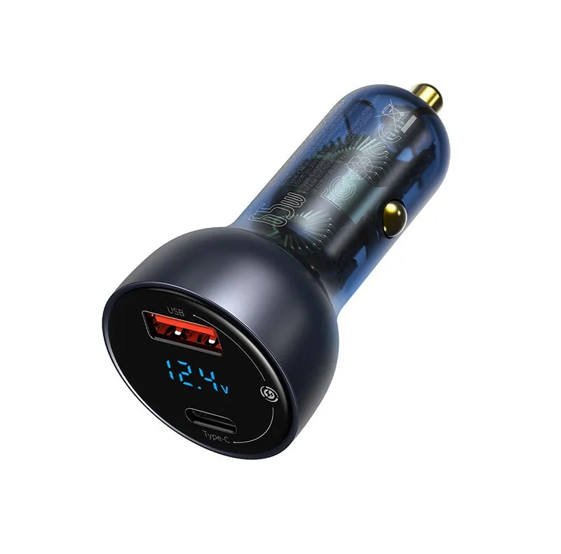 شارژر فندکی 65 وات باسئوس مدل CCKX-C0A
