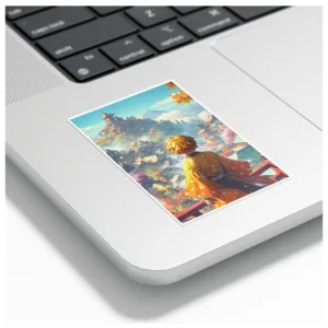 استیکر و برچسب گوفی مدل تانجیرو نزوکو انیمه شیطان کش Demon Slayer Anime کد T06 مجموعه 8 عددی