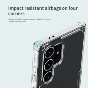 کاور نیلکین مدل Nature TPU Pro مناسب برای گوشی موبایل سامسونگ Galaxy S25 Ultra