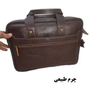 کیف لپ تاپ مدل چرم طبیعیn-7 مناسب برای لپ تاپ 15 اینچی