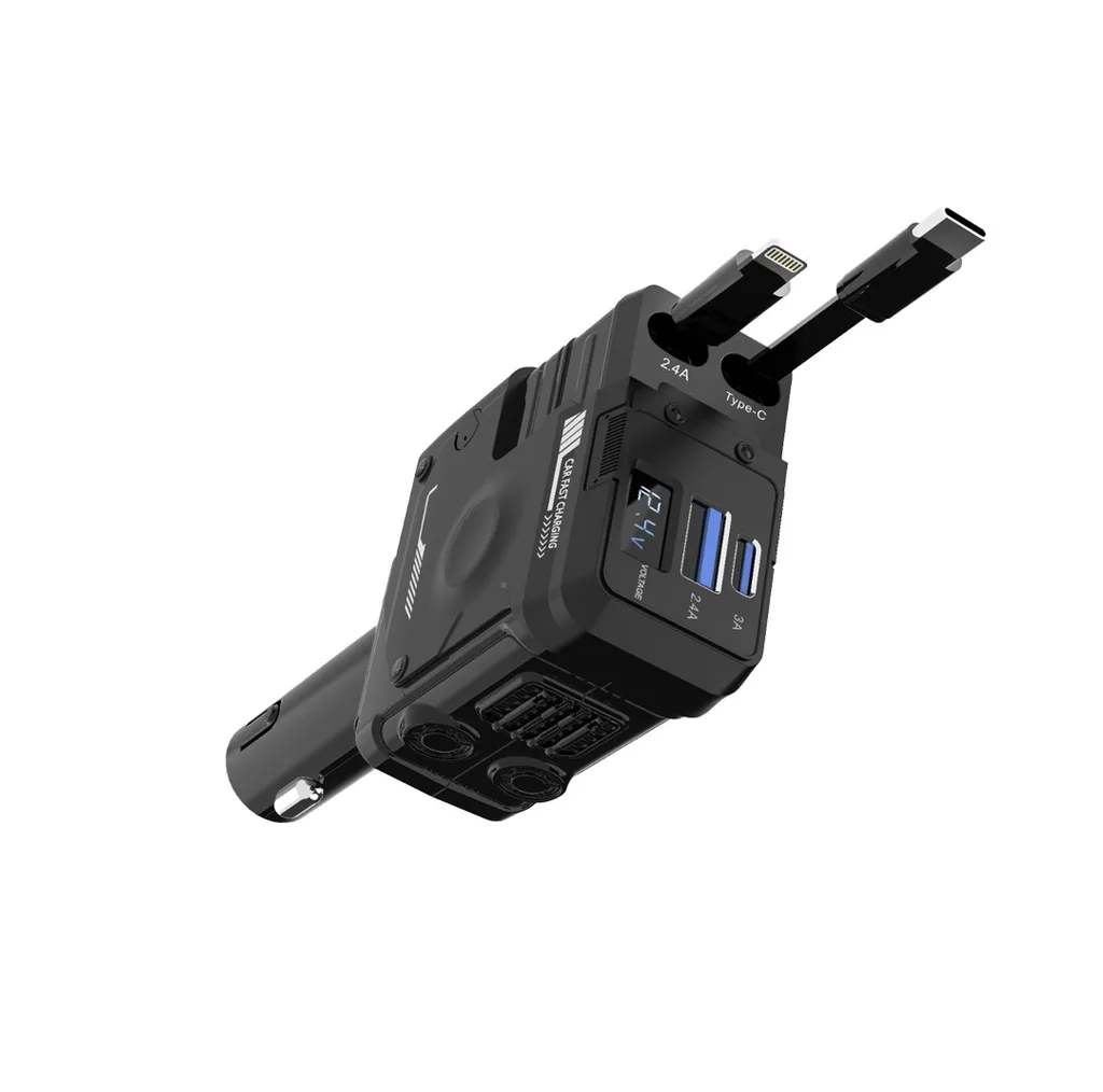 شارژر فندکی 66 وات پرودو مدل PD-FWCH029-BK