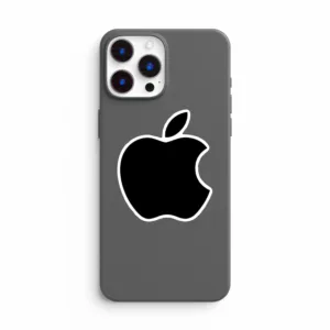 استیکر لپ تاپ و موبایل بووم طرح لوگو iphone کد ZX058