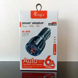 شارژر فندکی کینگ پلاس مدل HK-05