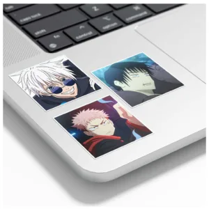استیکر و برچسب گوفی مدل انیمه جوجوتسو کایسن Gojo Jujutsu Kaisen Anime کد K14 مجموعه 8 عددی