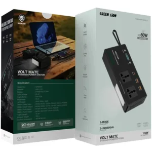 پاور استیشن گرین لاین مدل GNVTMTE27PBBK ظرفیت 27000 میلی آمپر ساعت