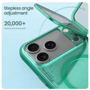 کاور نیلکین مدل Iceblade Prop Frame Transparent Lens Magnetic مناسب برای گوشی موبایل اپل iPhone 17 Pro Max
