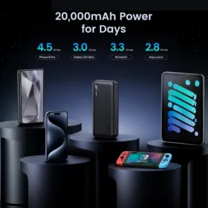 پاوربانک 22.5 وات یوگرین مدل PB312 ظرفیت 20000 میلیآمپرساعت