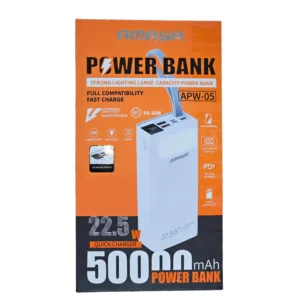 پاوربانک آمایا مدل APW-05 ظرفیت 50000 میلی آمپر ساعت