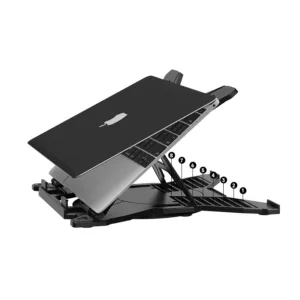 پایه نگهدارنده لپ تاپ  سان اسکای مدل SK-045 با قابلیت نگهداری موبایل ،تنظیم زاویه و چرخش