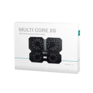پایه خنک کننده  لپ تاپ دیپ کول مدل MULTICORE X6 2023