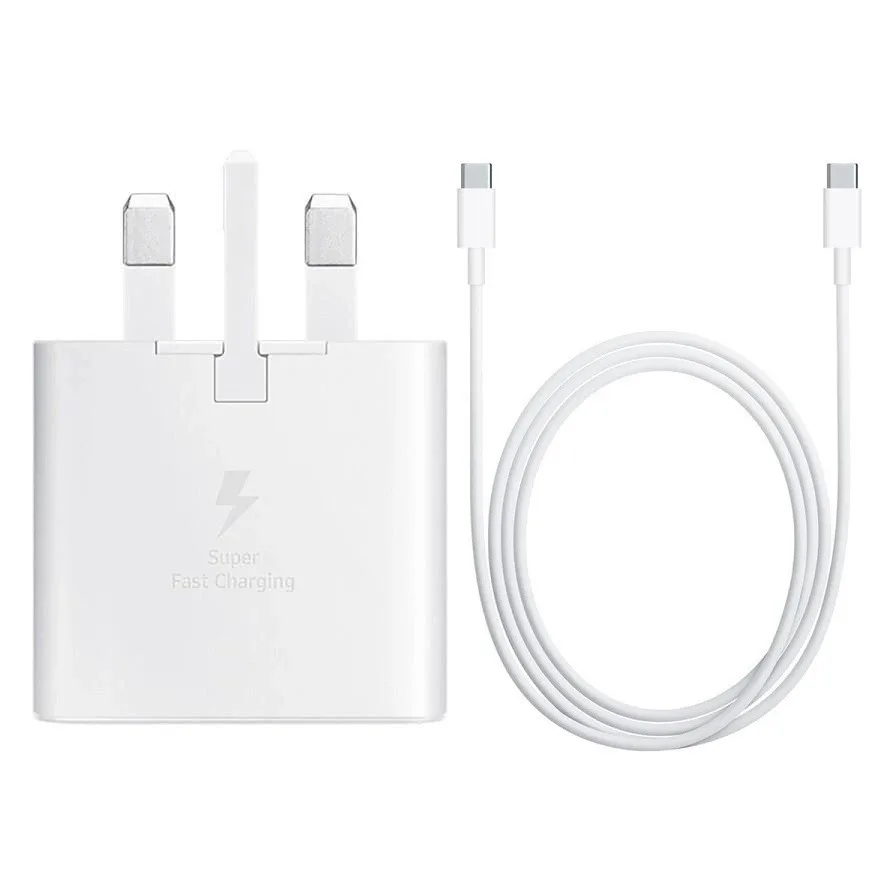 شارژر دیواری 35 وات دو پورت مدل BEST به همراه کابل تبدیل USB-C