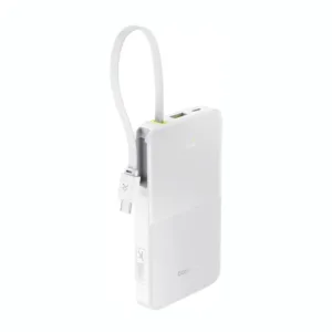 پاوربانک بی‌سیم 22.5 وات بیسوس مدل  EnerFill FC51 Bipow2 Pro ظرفیت 10000 میلی‌آمپرساعت
