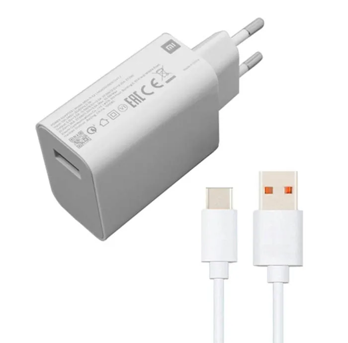 شارژر دیواری  مدل poco x3 pro به همراه کابل تبدیل USB-C