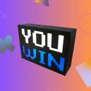 آیکون لایت گیم لند پلاس مدل YOU WIN