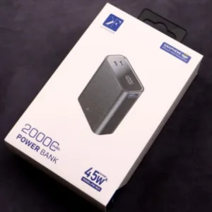 پاوربانک 45 وات کی اف-سنیور مدل pw-501 ظرفیت 20000 میلی‌آمپرساعت