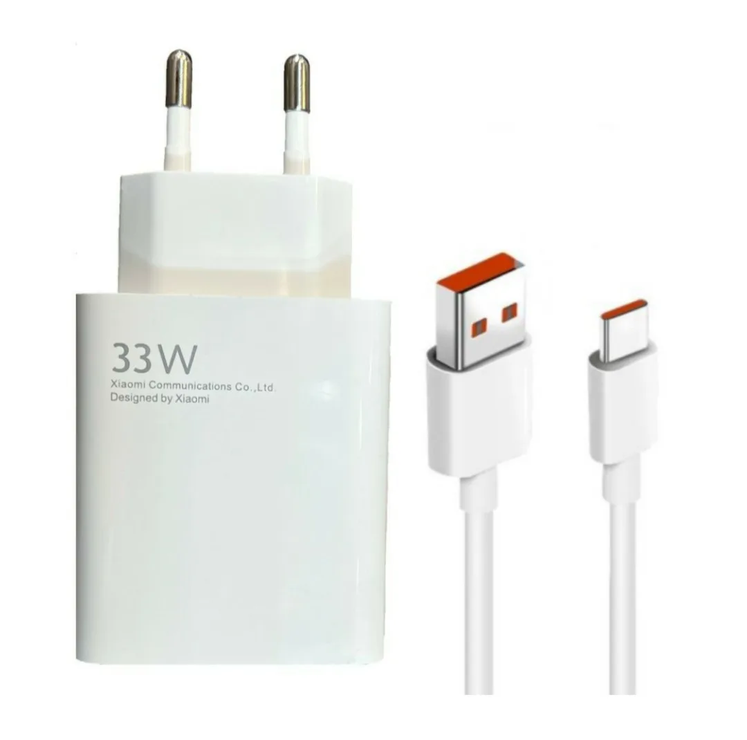 شارژر دیواری  مدل Redmi note 10 به همراه کابل تبدیل USB-C