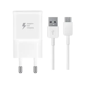 شارژر دیواری مدل EP-TA20EWECGWW به همراه کابل تبدیل USB-C