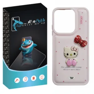 کاور شارک قاب مدل کیتی عروسکی مناسب برای گوشی موبایل شیائومی Rrdmi Note 13 Pro 4G / Note 14s / Poco M6 Pro