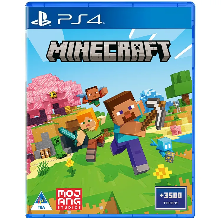 بازی Minecraft Starter Pack: 700 Tokens مخصوص PS4