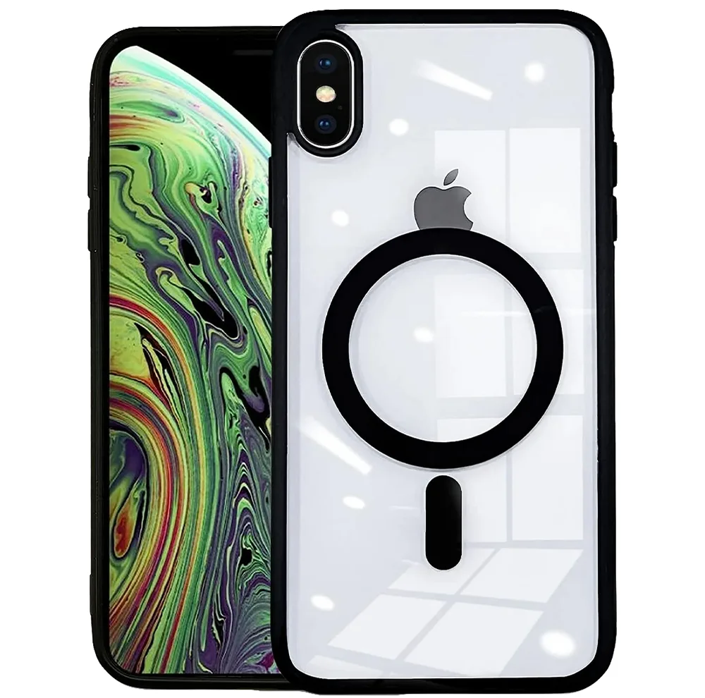 کاور مسیر مدل Silicone Magnetic Magsafe مناسب برای گوشی موبایل اپل iPhone x  xs