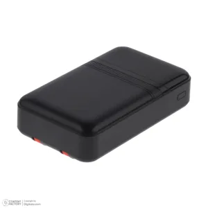 پاوربانک 35 وات پی کیو بی دی مدل PQ-PB05 ظرفیت 20000 میلیآمپرساعت به همراه کابل متصل لایتنینگ و USB-C