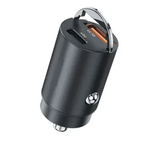 شارژر فندکی 38 وات 2 پورت  مدل p90