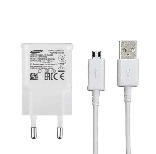 شارژر دیواری مدل tae_u90ewe به همراه کابل تبدیل microUSB