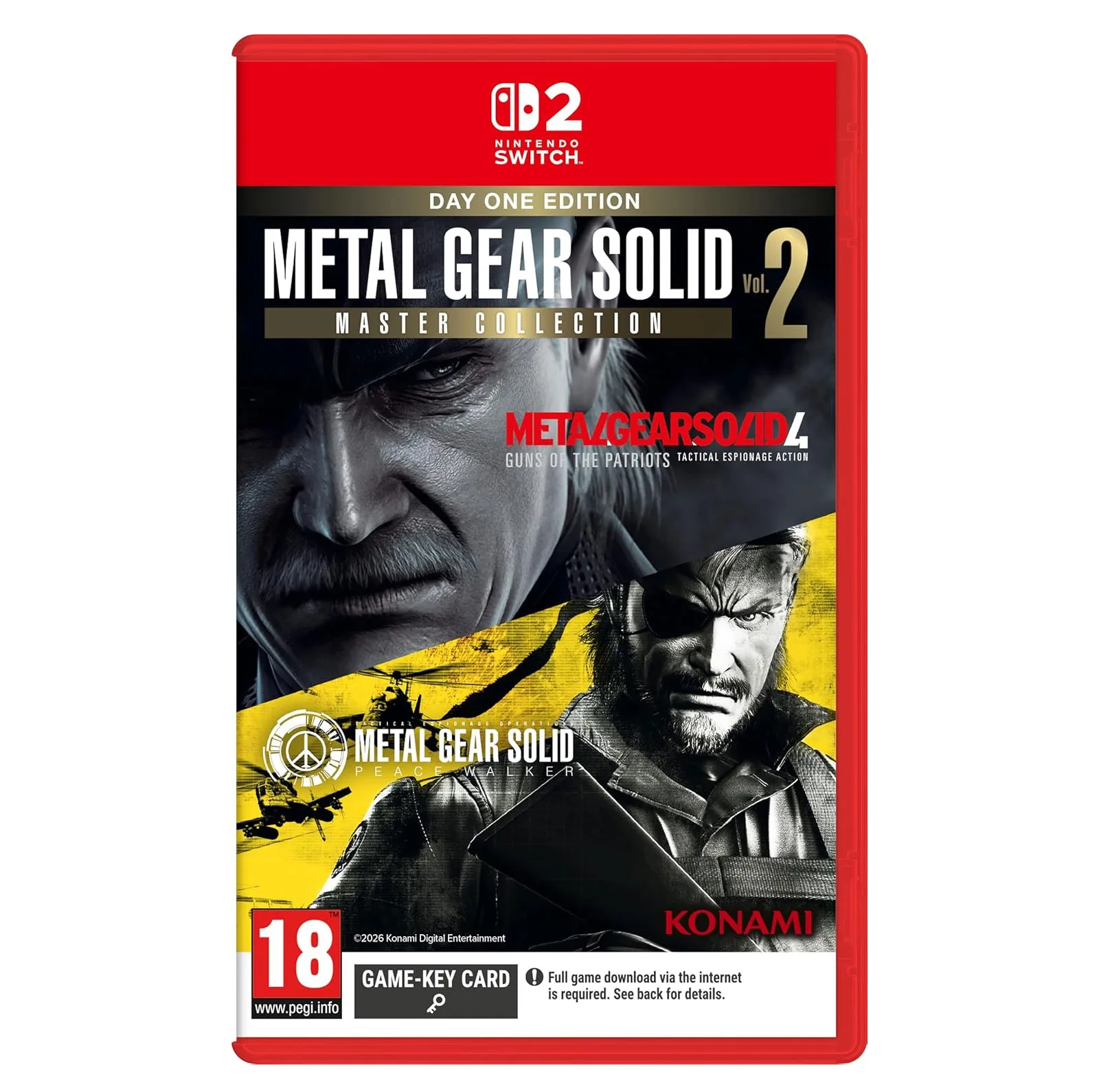 بازی Metal Gear Solid: Master Collection Volume 2 نسخه Day One مخصوص Nintendo Switch 2