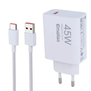شارژر دیواری 45 وات ایمالا مدل Note 14 Pro به همراه کابل USB-C