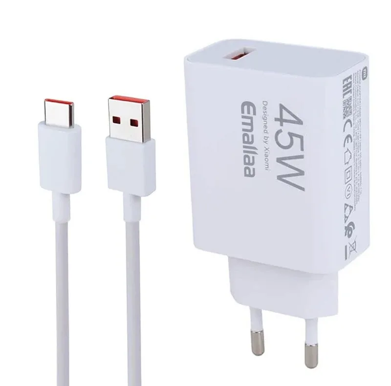 شارژر دیواری 45 وات ایمالا مدل Note 14 Pro به همراه کابل USB-C