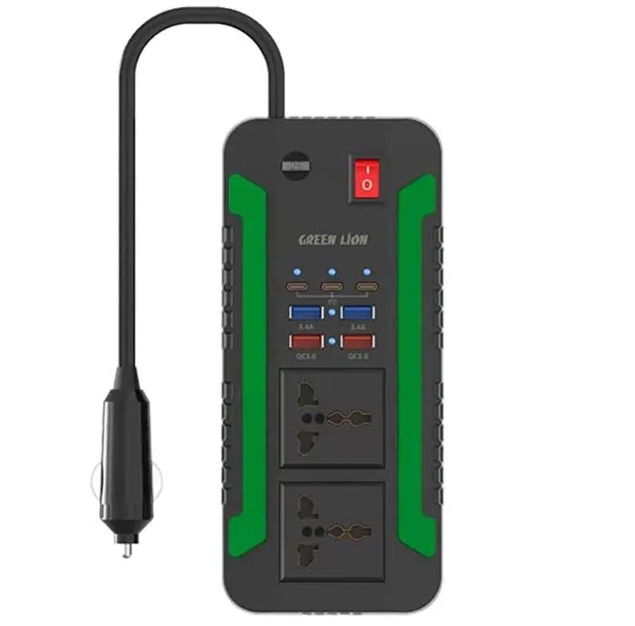 شارژر فندکی 300 وات گرین لاین مدل spark 300