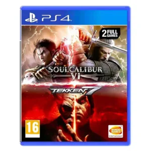 بازی Soul Calibur VI & Tekken 7 نسخه دیسک بلوری مخصوص PS4