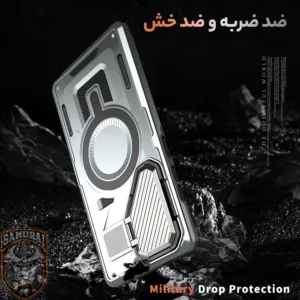 کاور سامورایی مدل Predator مناسب برای گوشی موبایل سامسونگ Galaxy A55 / Galaxy A55 5G
