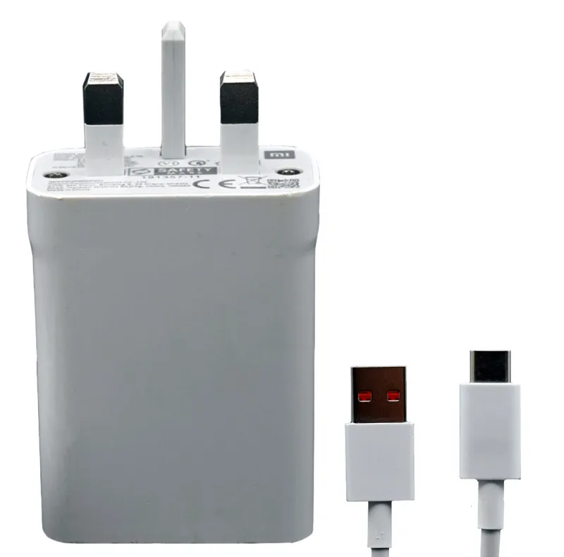 آداپتور شارژر شیائومی مدل MDY_11_EY به همراه کابل تبدیل USB-C